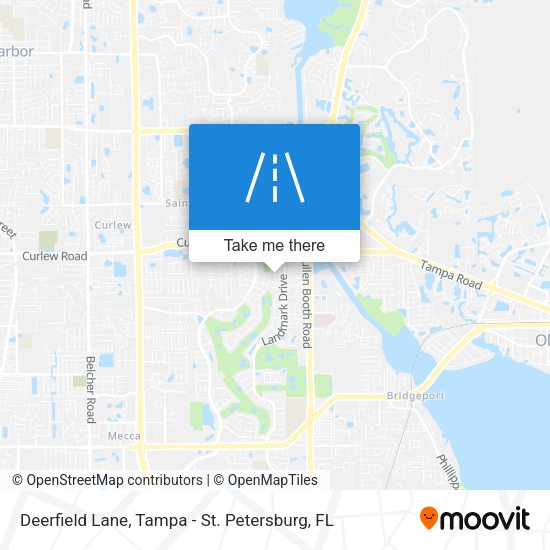 Deerfield Lane map