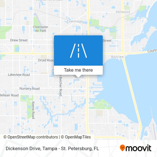 Dickenson Drive map