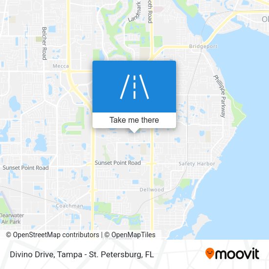 Divino Drive map