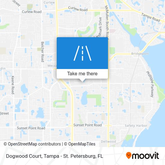 Mapa de Dogwood Court