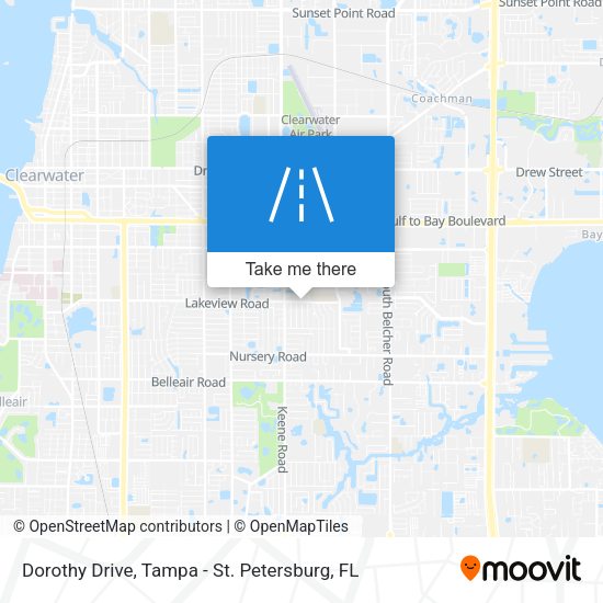 Dorothy Drive map