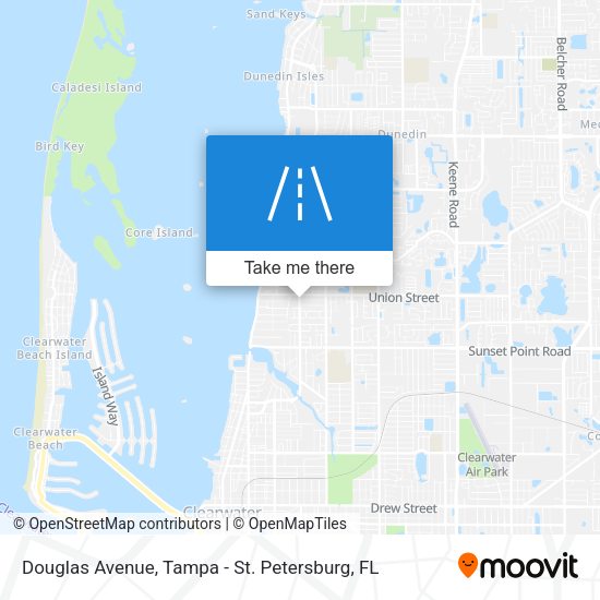 Douglas Avenue map