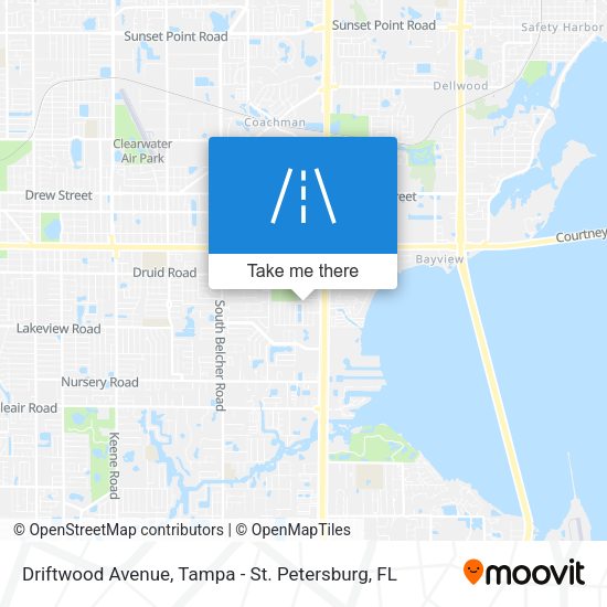 Driftwood Avenue map