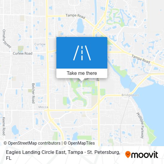 Eagles Landing Circle East map