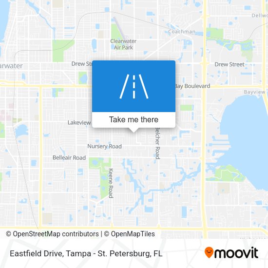 Eastfield Drive map