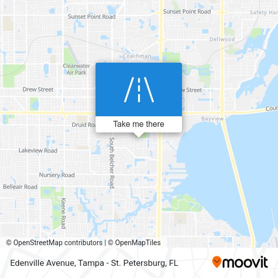 Mapa de Edenville Avenue