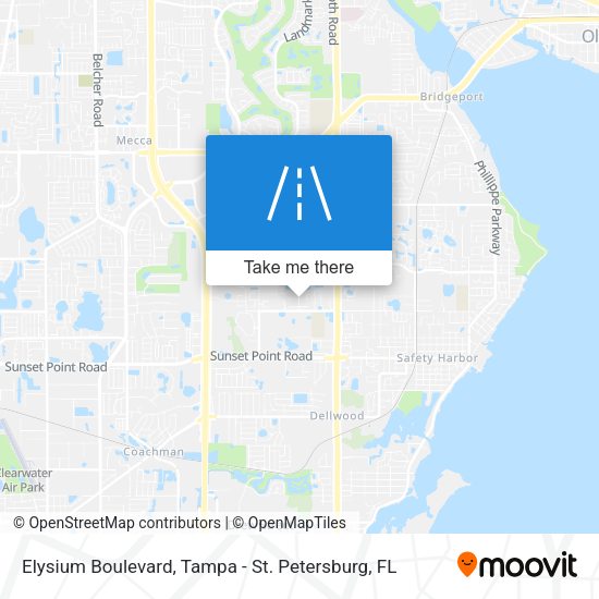 Elysium Boulevard map