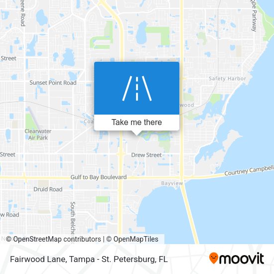 Fairwood Lane map
