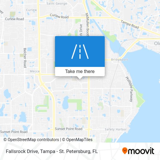 Fallsrock Drive map