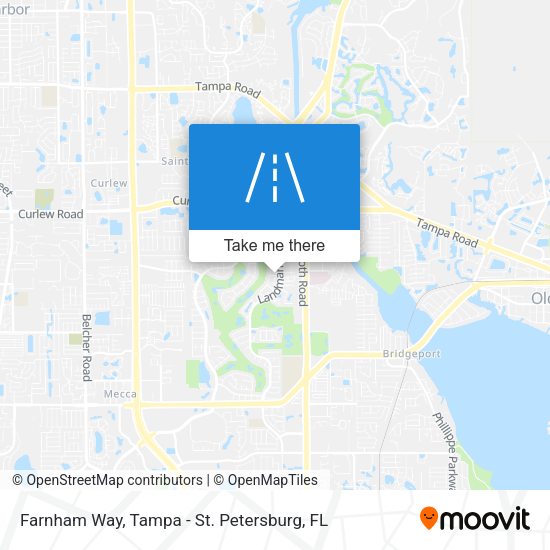 Farnham Way map
