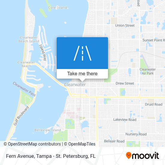 Mapa de Fern Avenue