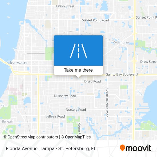 Mapa de Florida Avenue