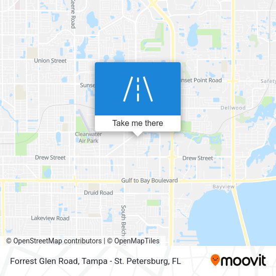 Mapa de Forrest Glen Road