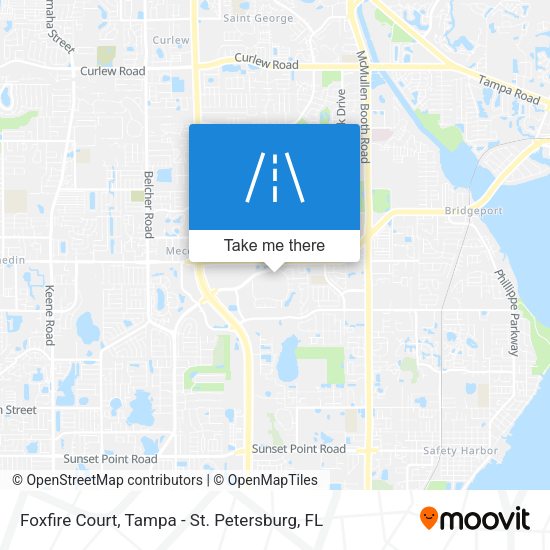 Foxfire Court map