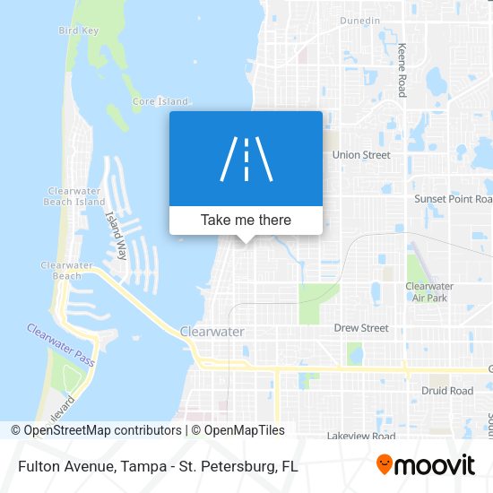 Fulton Avenue map