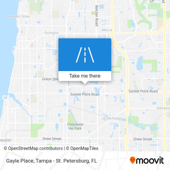 Gayle Place map