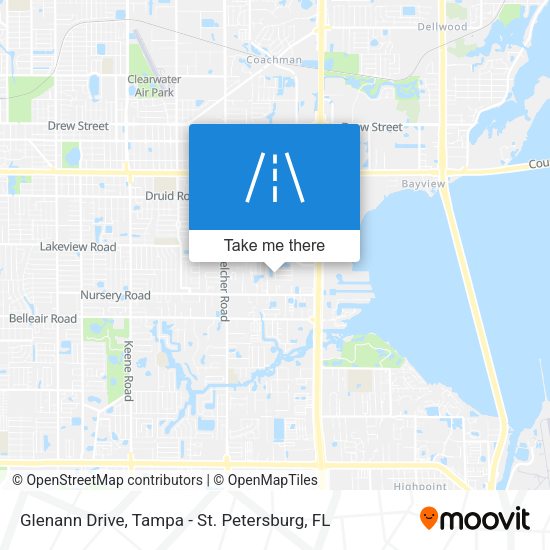 Glenann Drive map
