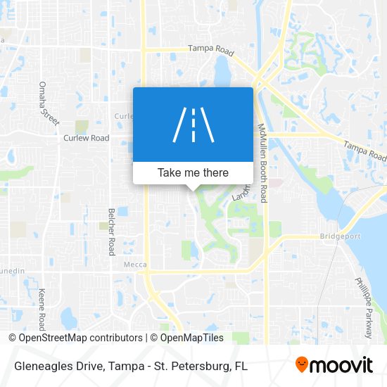 Gleneagles Drive map