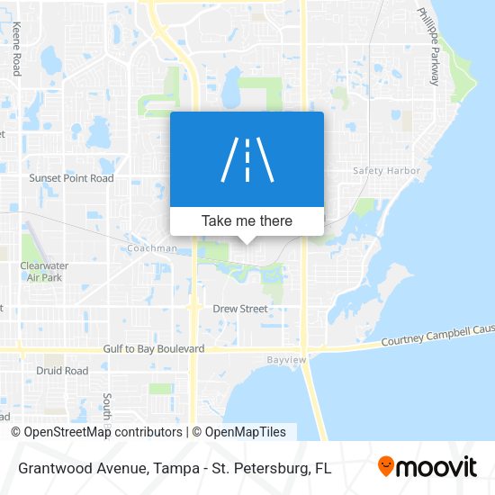 Grantwood Avenue map
