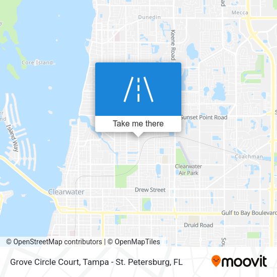 Grove Circle Court map