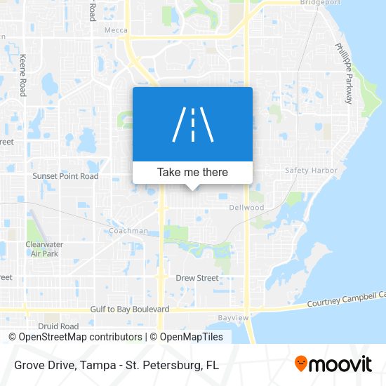 Grove Drive map