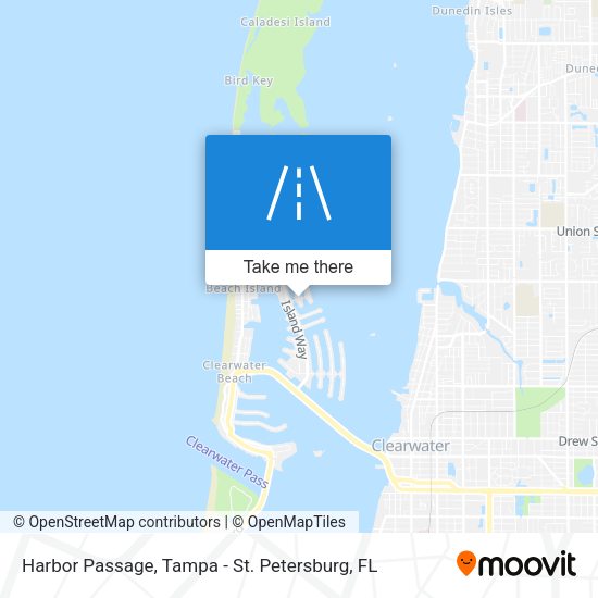 Harbor Passage map