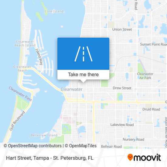 Hart Street map