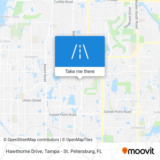 Hawthorne Drive map