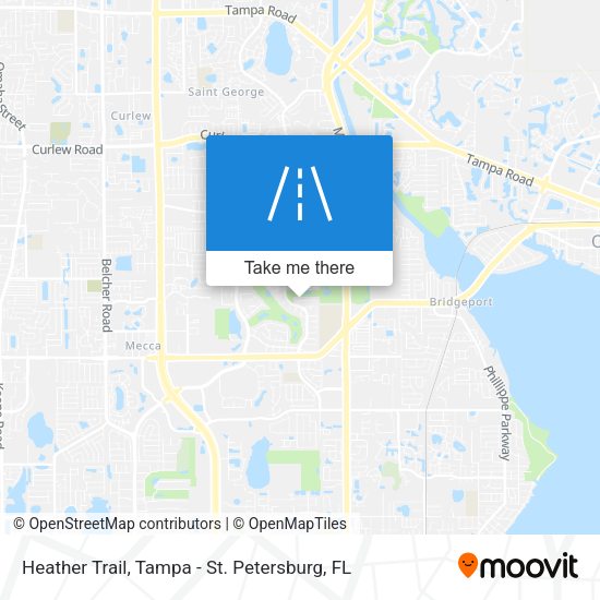 Heather Trail map