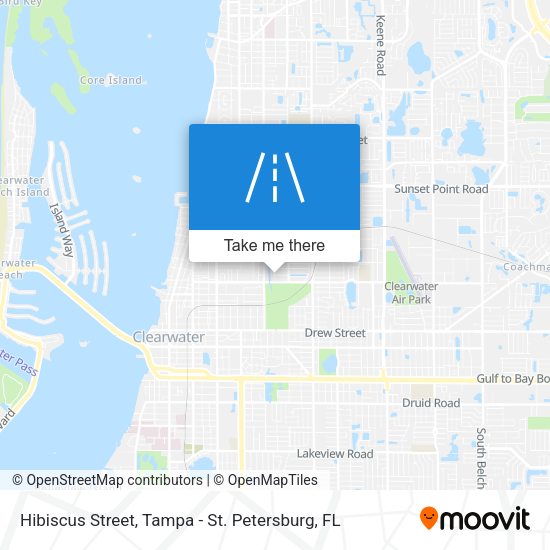 Mapa de Hibiscus Street