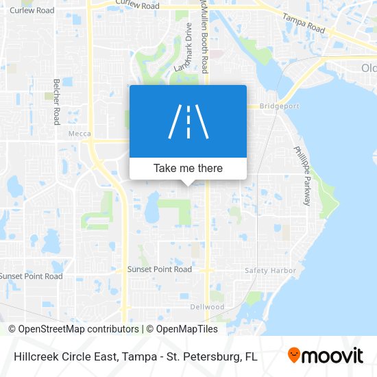Hillcreek Circle East map