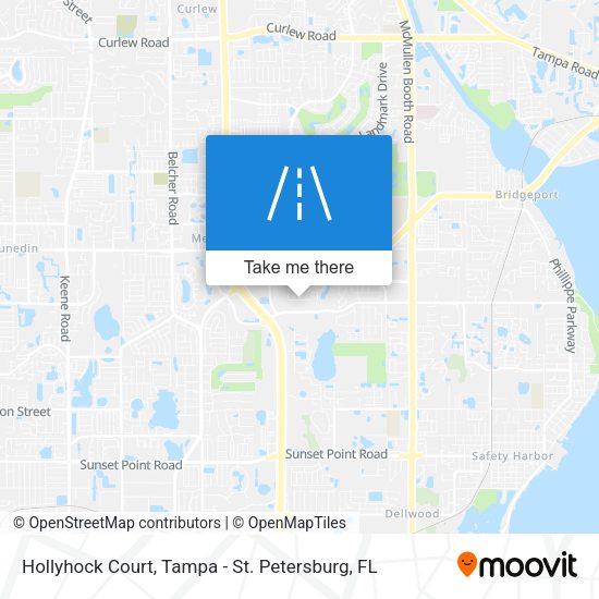 Hollyhock Court map