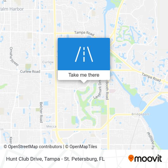 Hunt Club Drive map