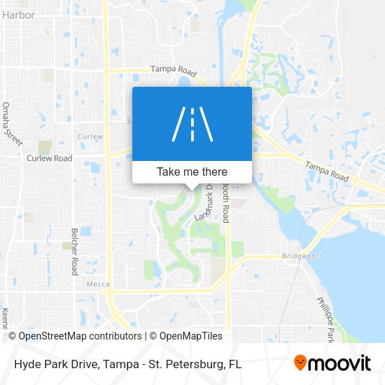 Hyde Park Drive map