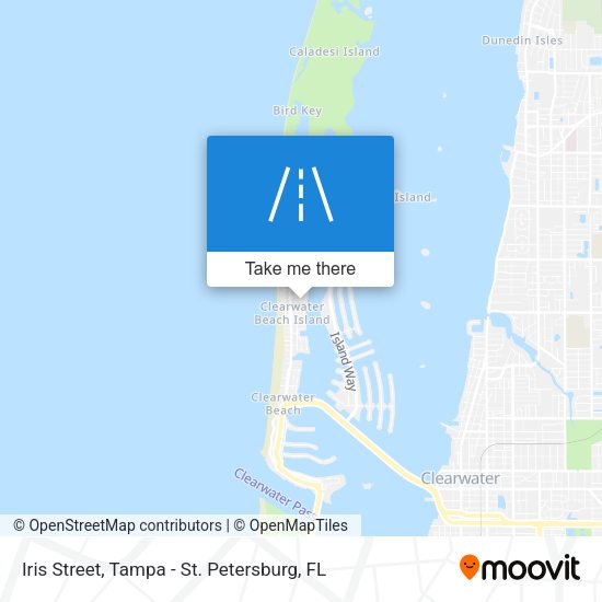 Iris Street map