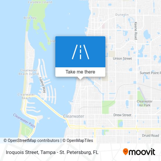 Iroquois Street map