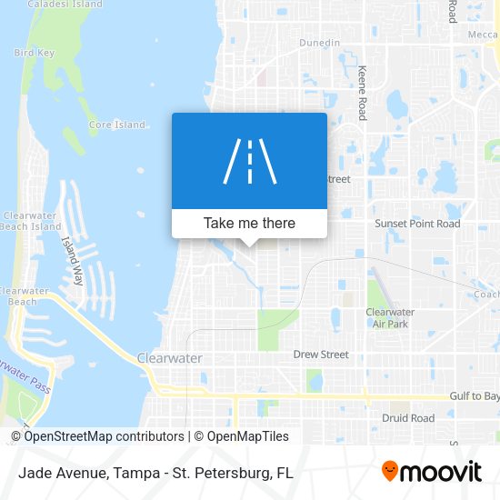 Jade Avenue map
