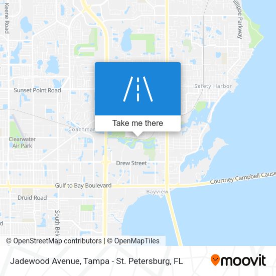 Jadewood Avenue map