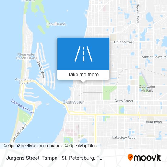 Mapa de Jurgens Street