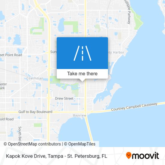 Mapa de Kapok Kove Drive