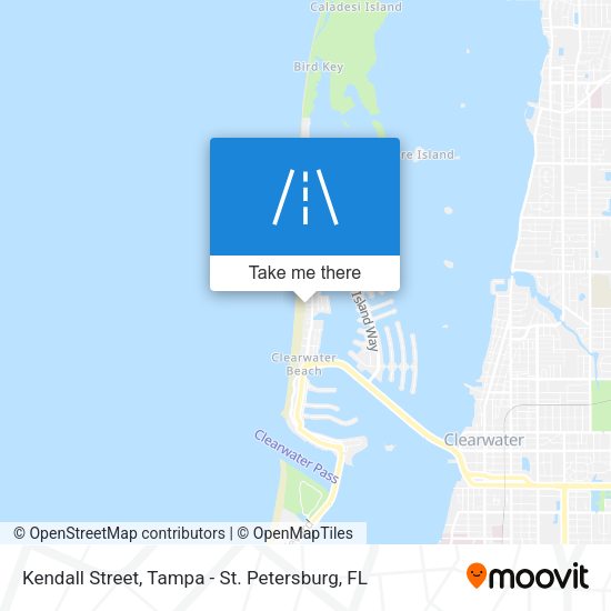 Kendall Street map