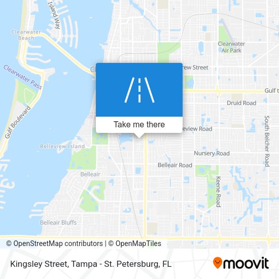 Kingsley Street map
