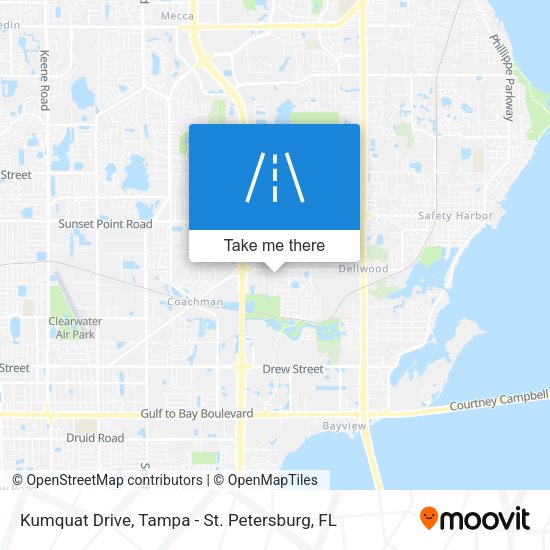 Kumquat Drive map