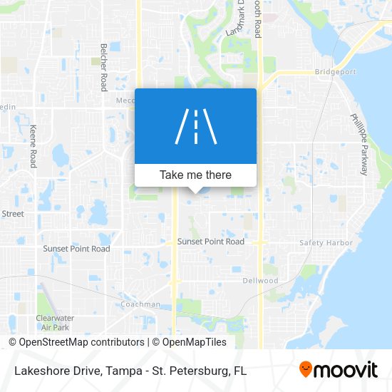 Lakeshore Drive map