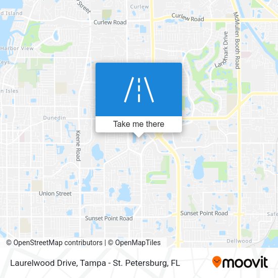 Laurelwood Drive map