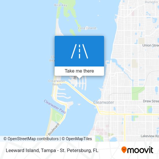 Leeward Island map