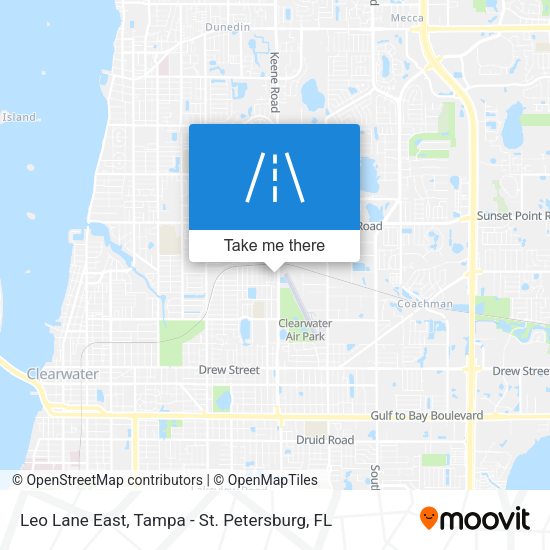 Mapa de Leo Lane East