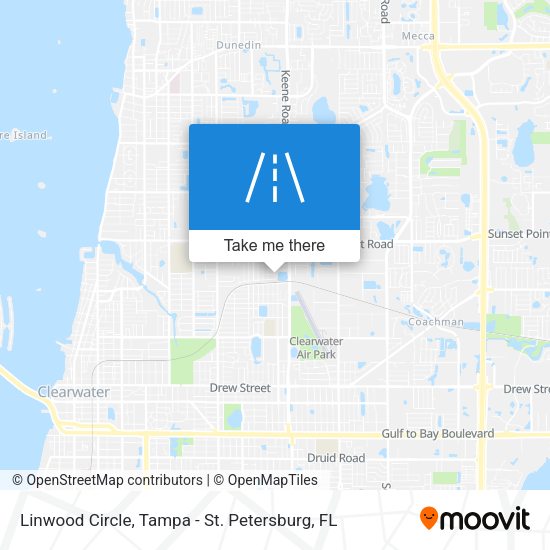 Linwood Circle map