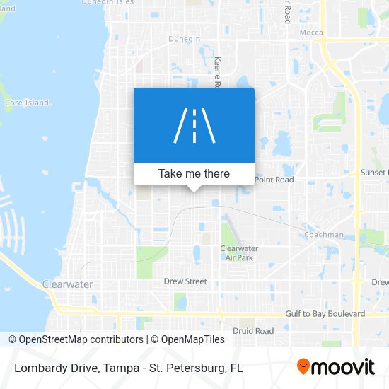 Lombardy Drive map