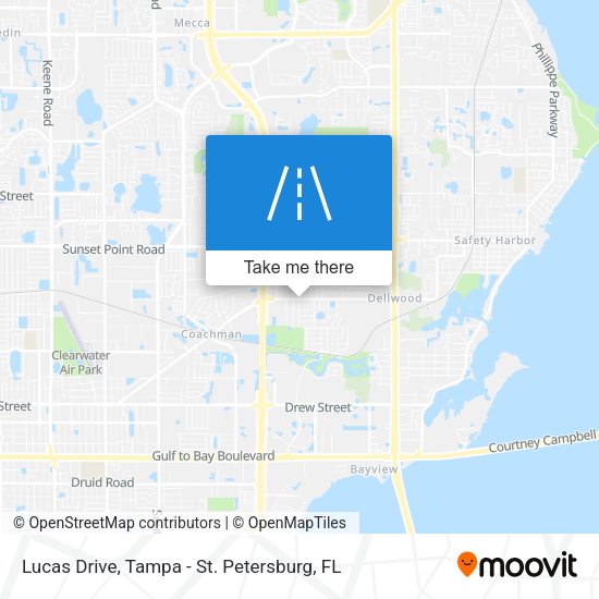 Mapa de Lucas Drive